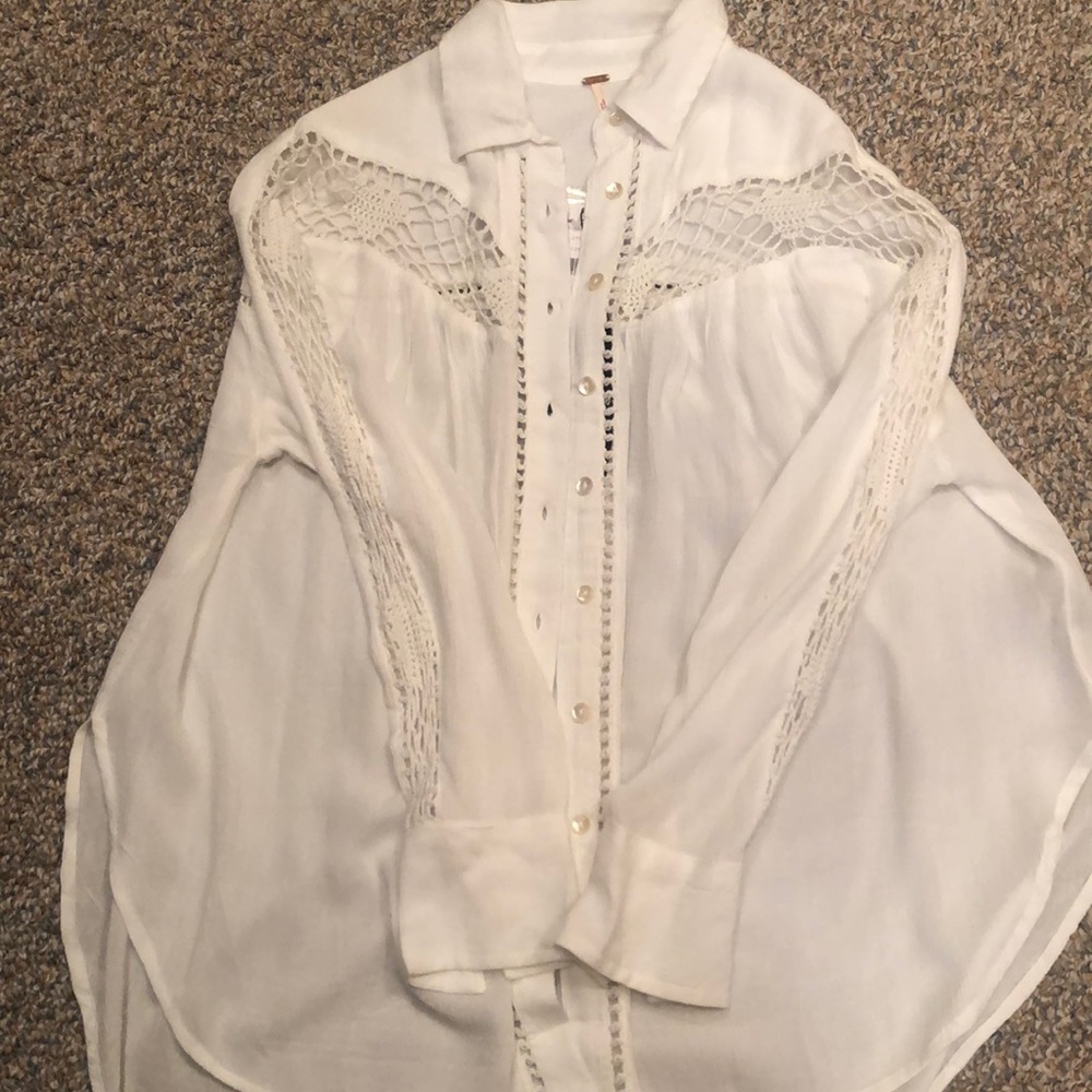 Free People Long sleeve top